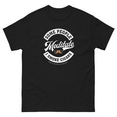 Eighty5 "Some People Meditate, I Smoke Cigars" T-Shirt